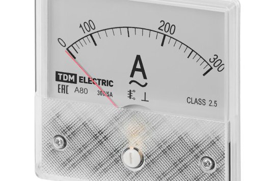 Амперметр А80Н  300А/5А-2,5, (без поверки)  TDM