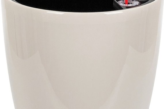 Кашпо 2л с автополивом кремовый IDEA