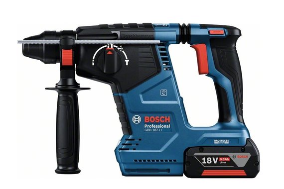 Аккумуляторный перфоратор, GBH 18 V-LI Professional, кейс L-Boxx, BOSCH