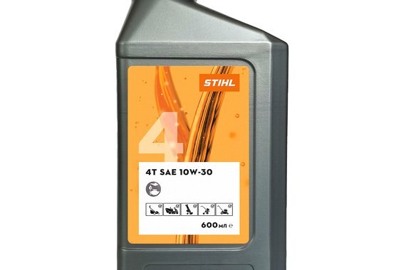 Масло для 4-х тактных двигателей 4T SAE 10W-30 0,6л  STIHL