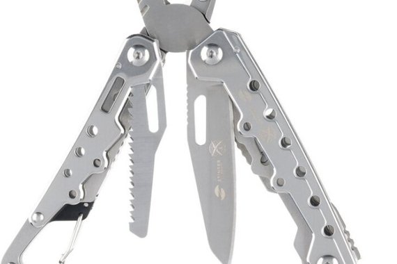 Мультитул 12 функций чёрно-серебристый  Stinger