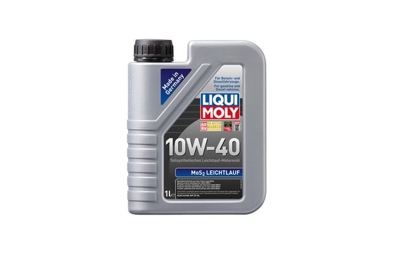 Масло моторное Leichtlauf Mos2 10W40 (п/с.) 1л.  LIQUI MOLY