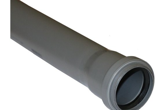 Труба PP d- 50х1,8х250мм для внутренней канализации серая HT SINIKON /20/