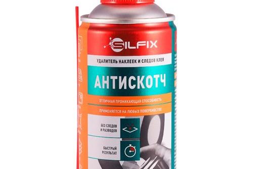 Удалитель наклеек и следов клея 400 мл  Sila HOME