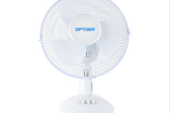Вентилятор напольный 40Вт h=120см d-40см 3скорости белый ODF-25B  OPTIMA